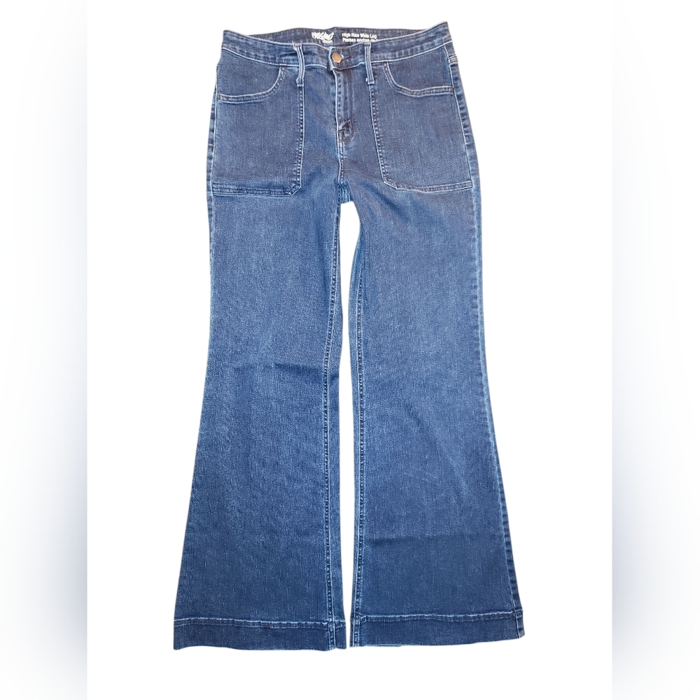 Mossimo Size 12 Highrise Wide Leg  Flare Jeans